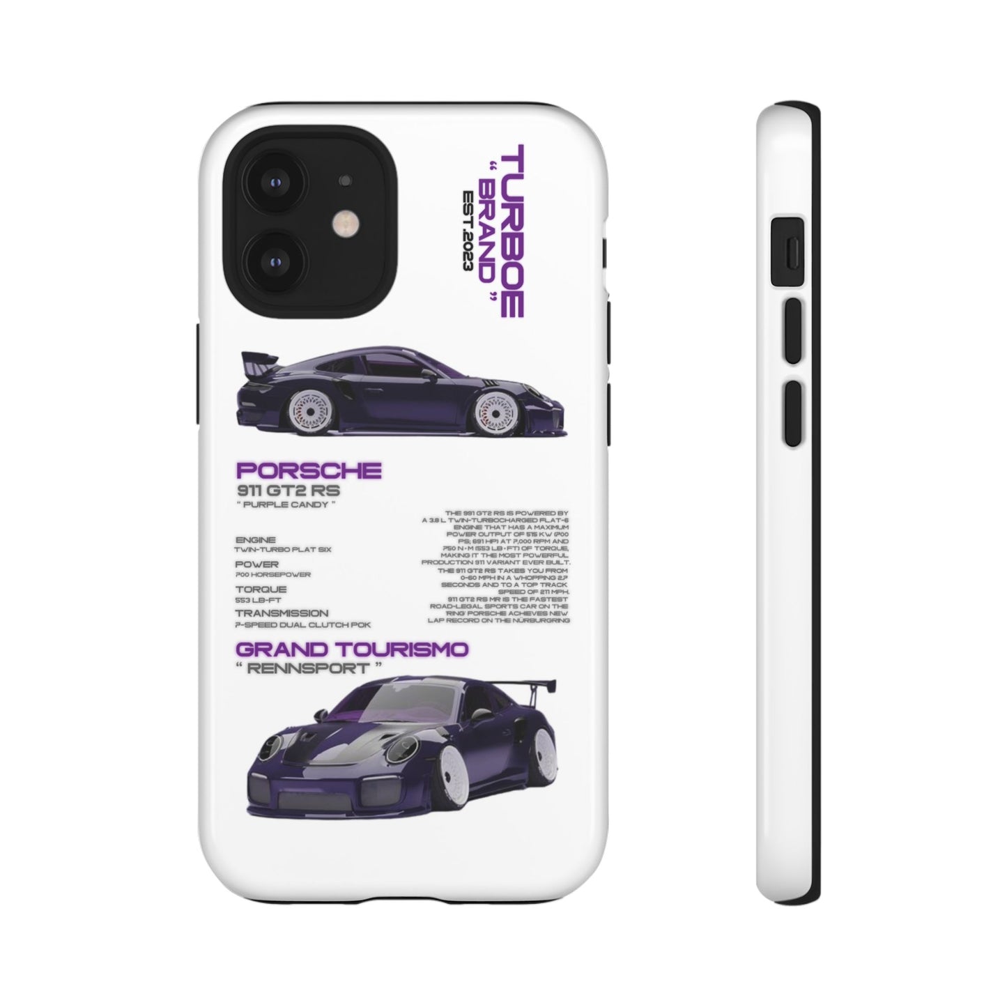 TURBOE PORSCHE GT2 RS PHONE CASES