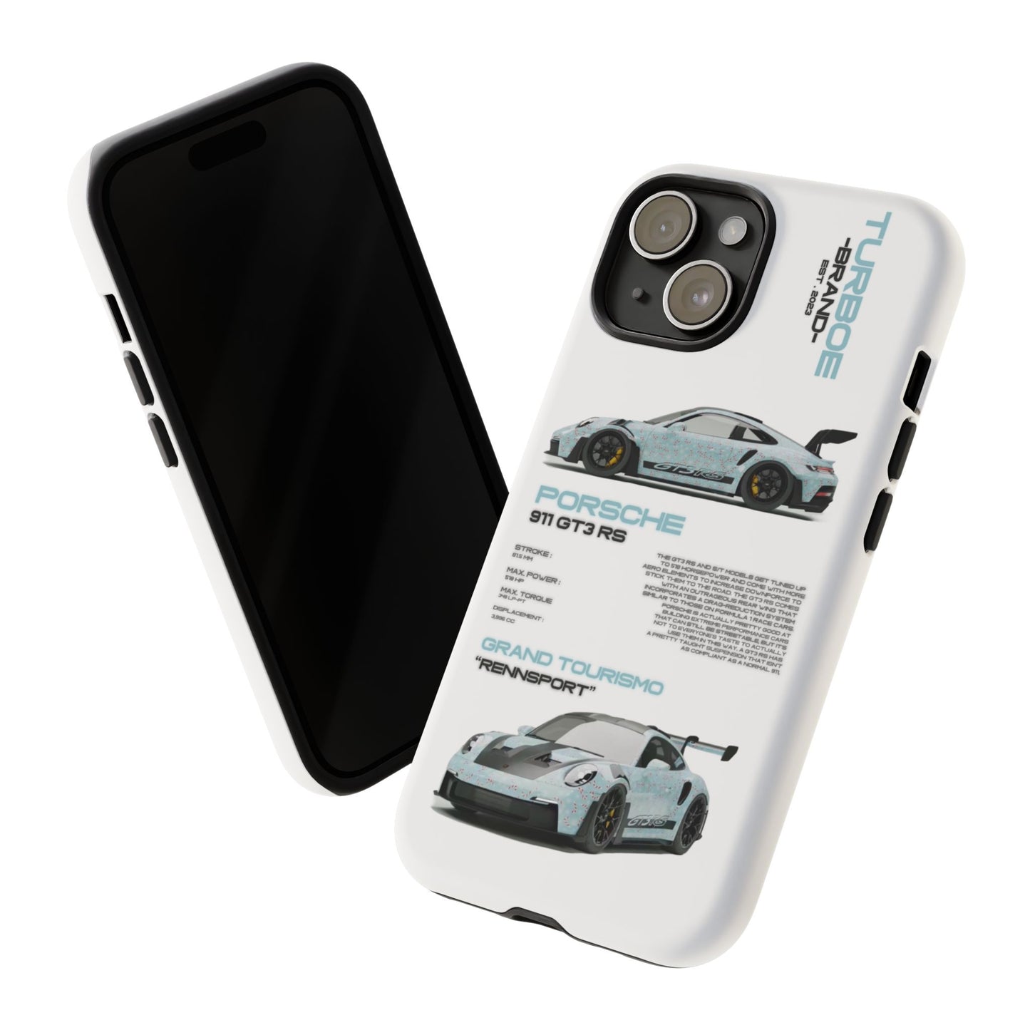 TURBOE PORSCHE GT3 RS PHONE CASES