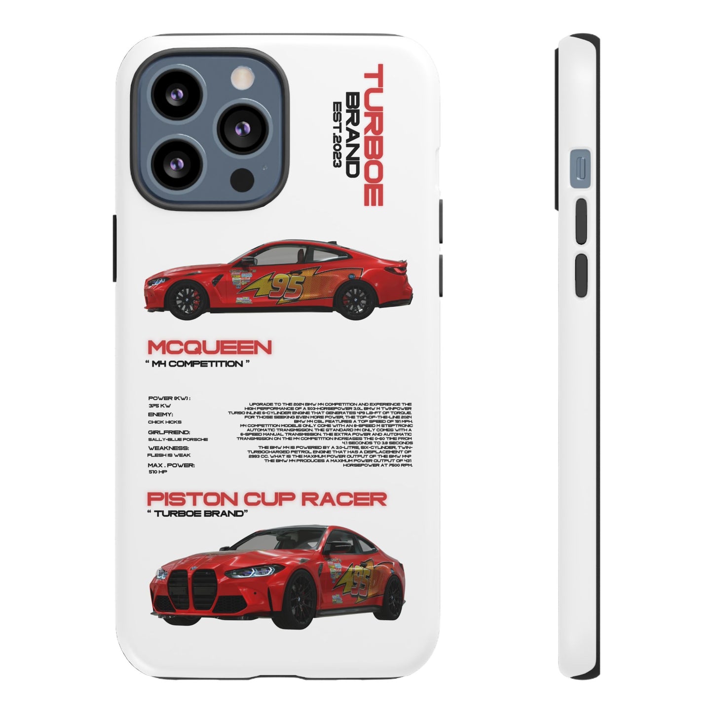 Turboe Speed Mcqueen Bmw Phone Cases