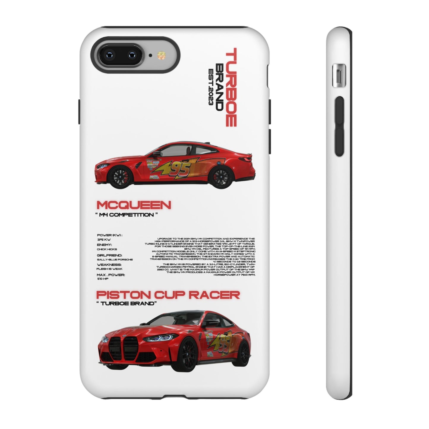 Turboe Speed Mcqueen Bmw Phone Cases