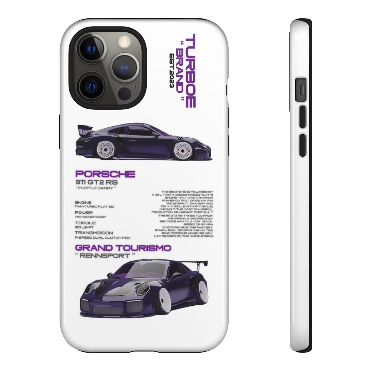 TURBOE PORSCHE GT2 RS PHONE CASES