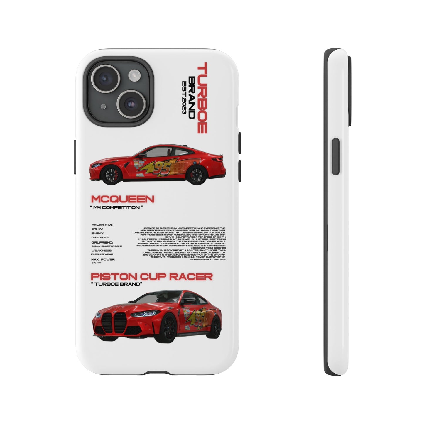 Turboe Speed Mcqueen Bmw Phone Cases