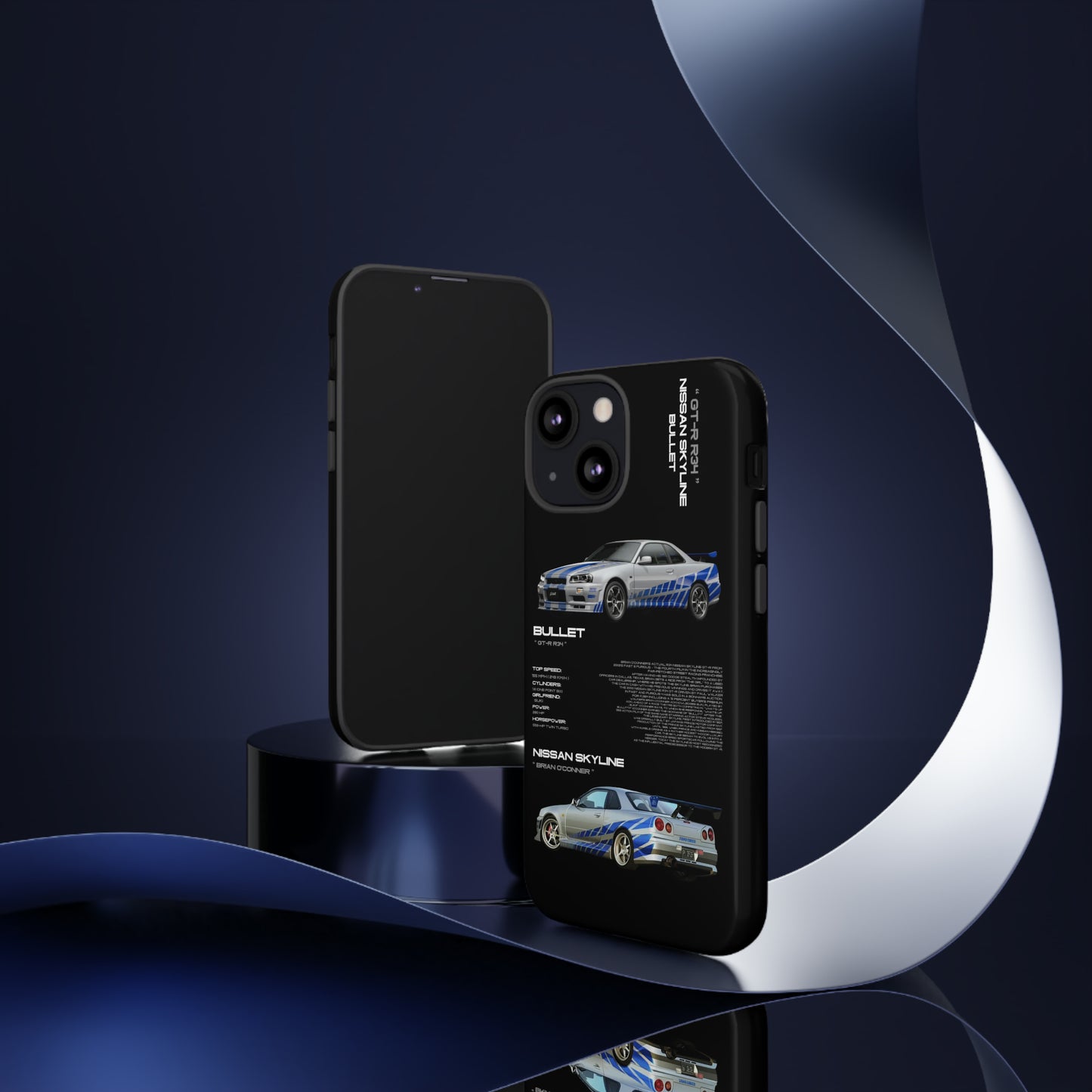 TURBOE BULLIT NISSAN GTR R34 PHONE CASES