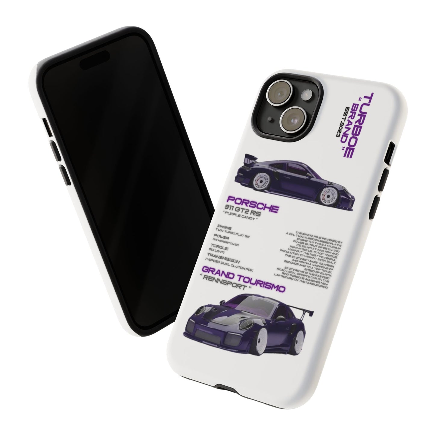 TURBOE PORSCHE GT2 RS PHONE CASES