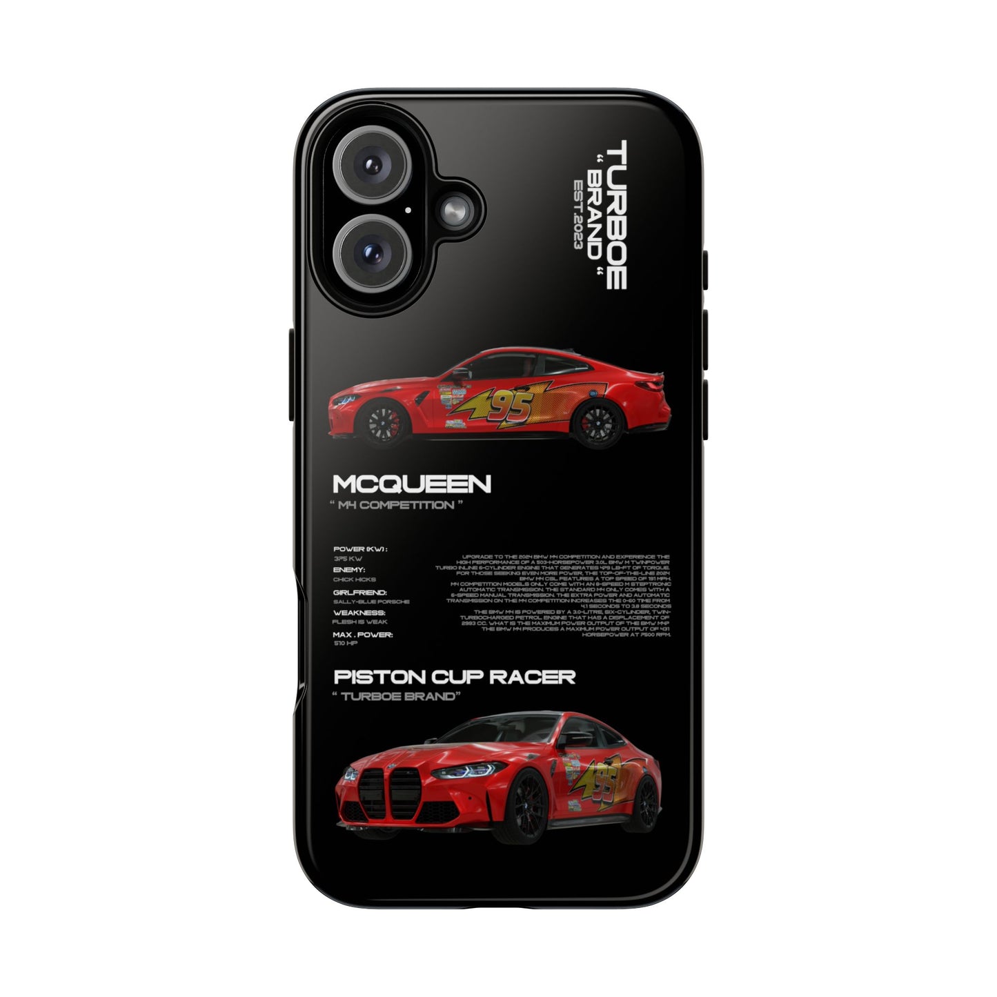 Turboe Speed Mcqueen Bmw Phone Cases