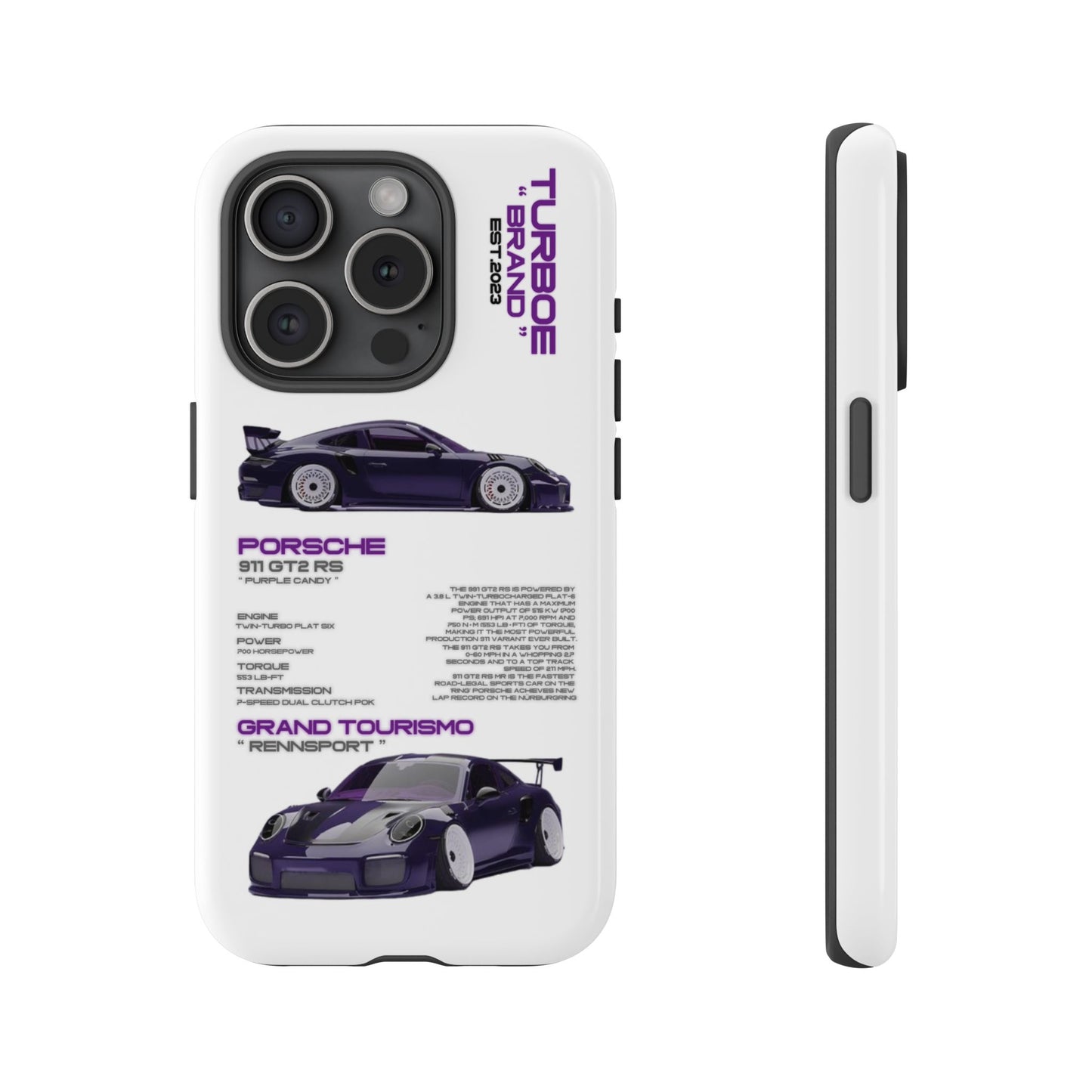 TURBOE PORSCHE GT2 RS PHONE CASES