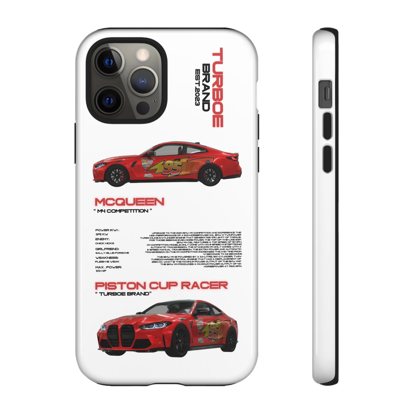 Turboe Speed Mcqueen Bmw Phone Cases