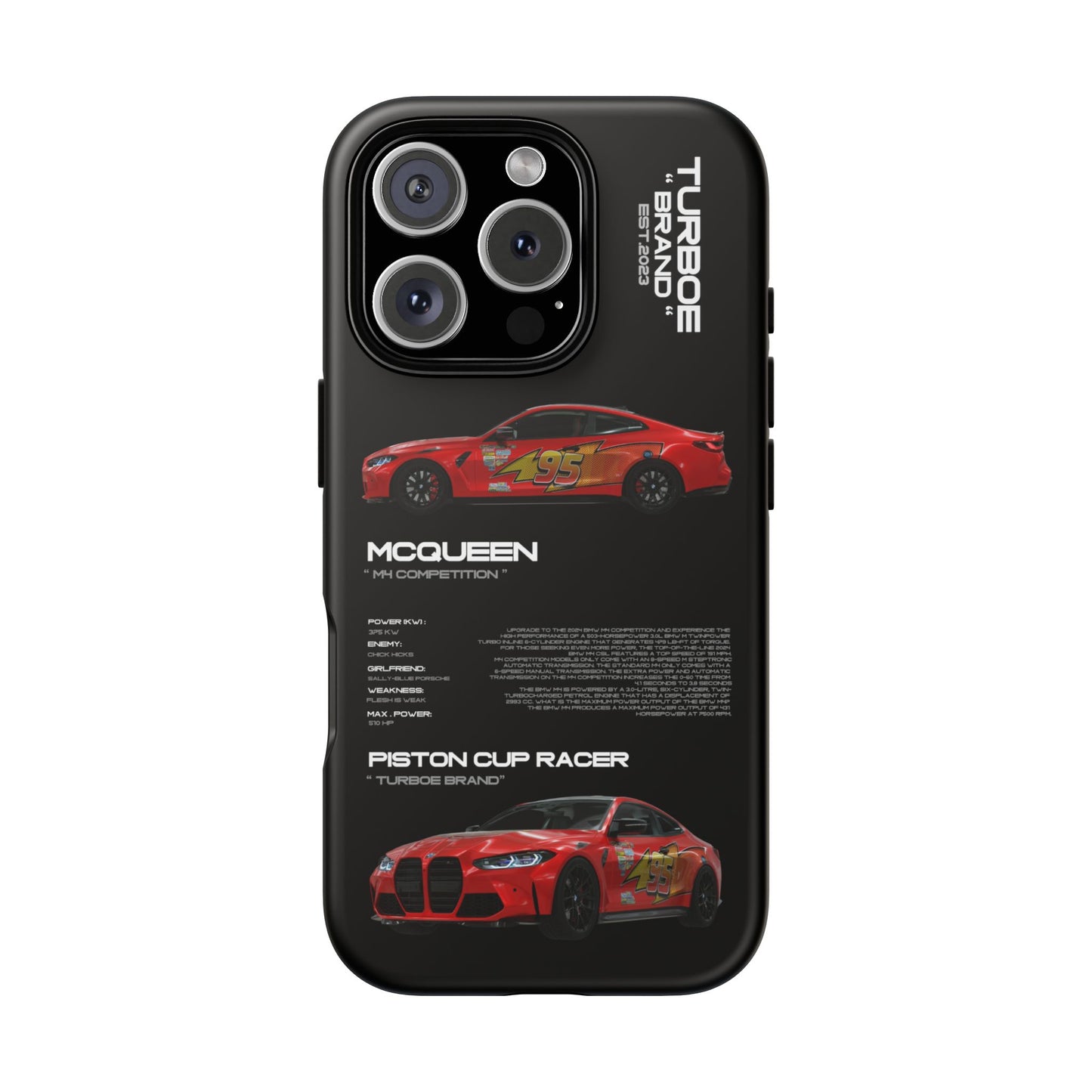 Turboe Speed Mcqueen Bmw Phone Cases
