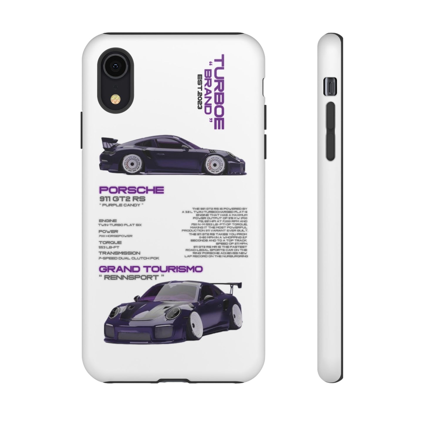 TURBOE PORSCHE GT2 RS PHONE CASES