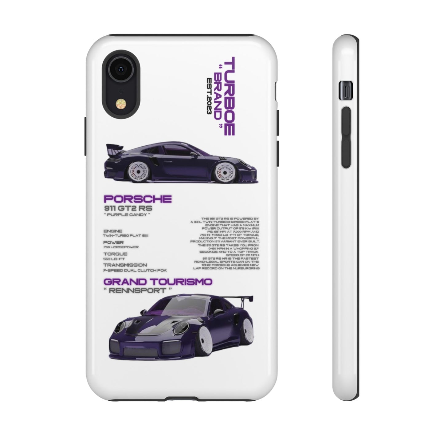TURBOE PORSCHE GT2 RS PHONE CASES