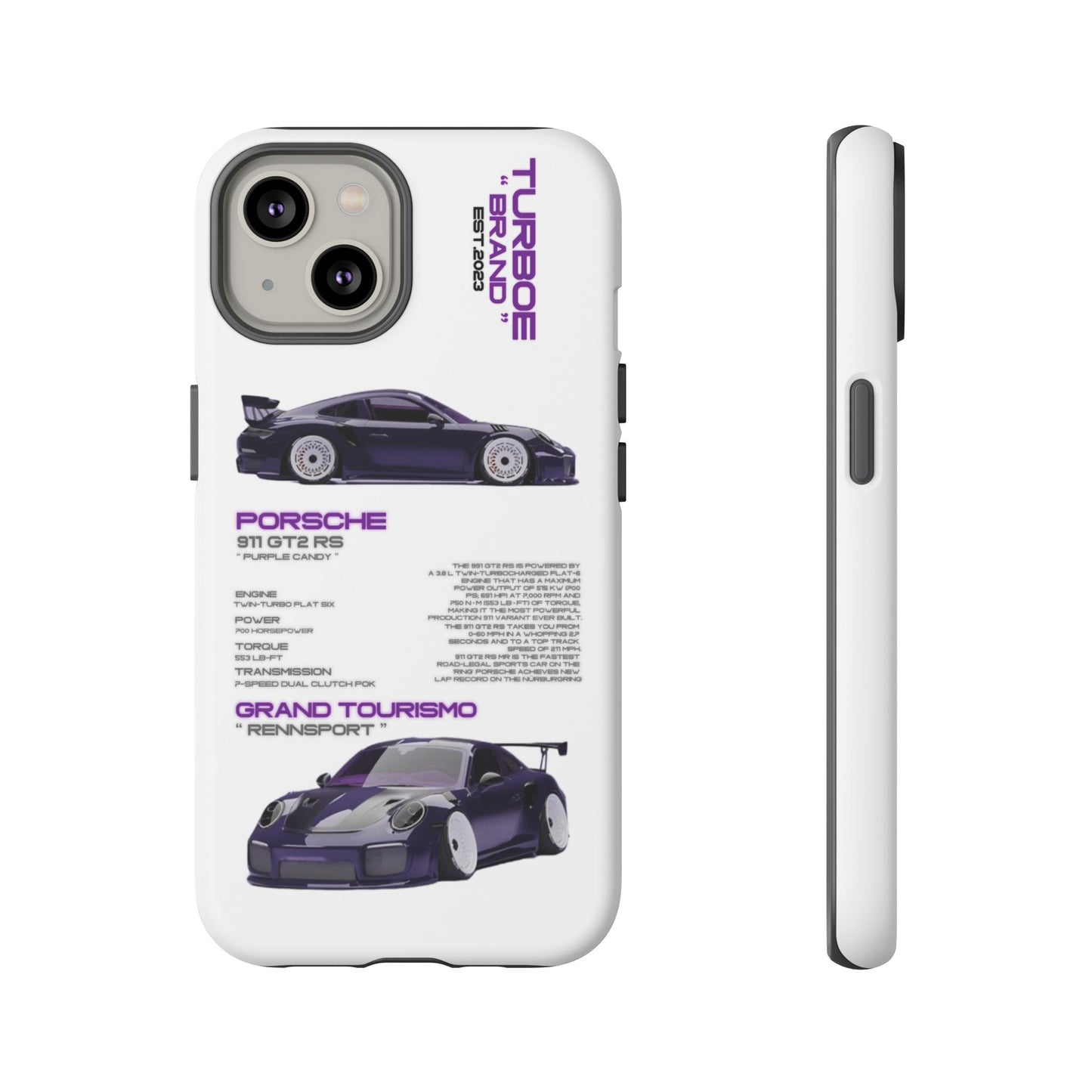 TURBOE PORSCHE GT2 RS PHONE CASES