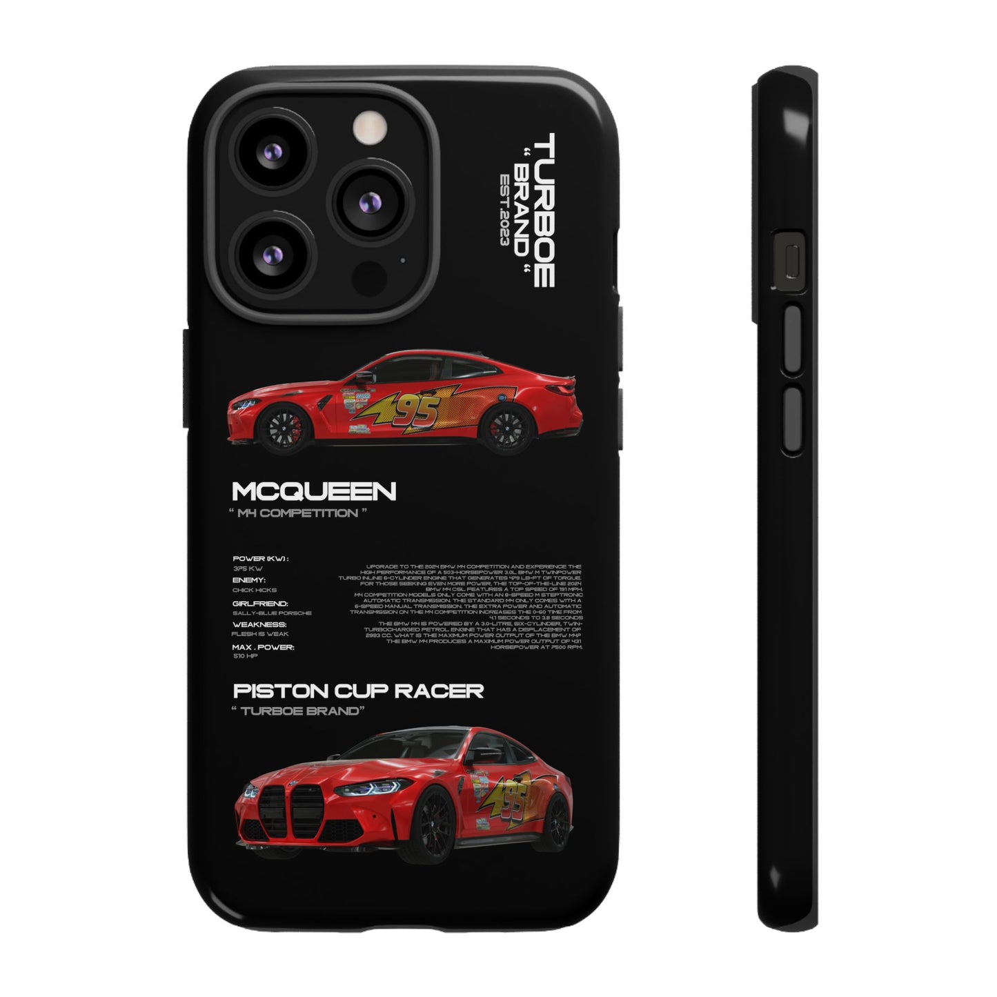 Turboe Speed Mcqueen Bmw Phone Cases