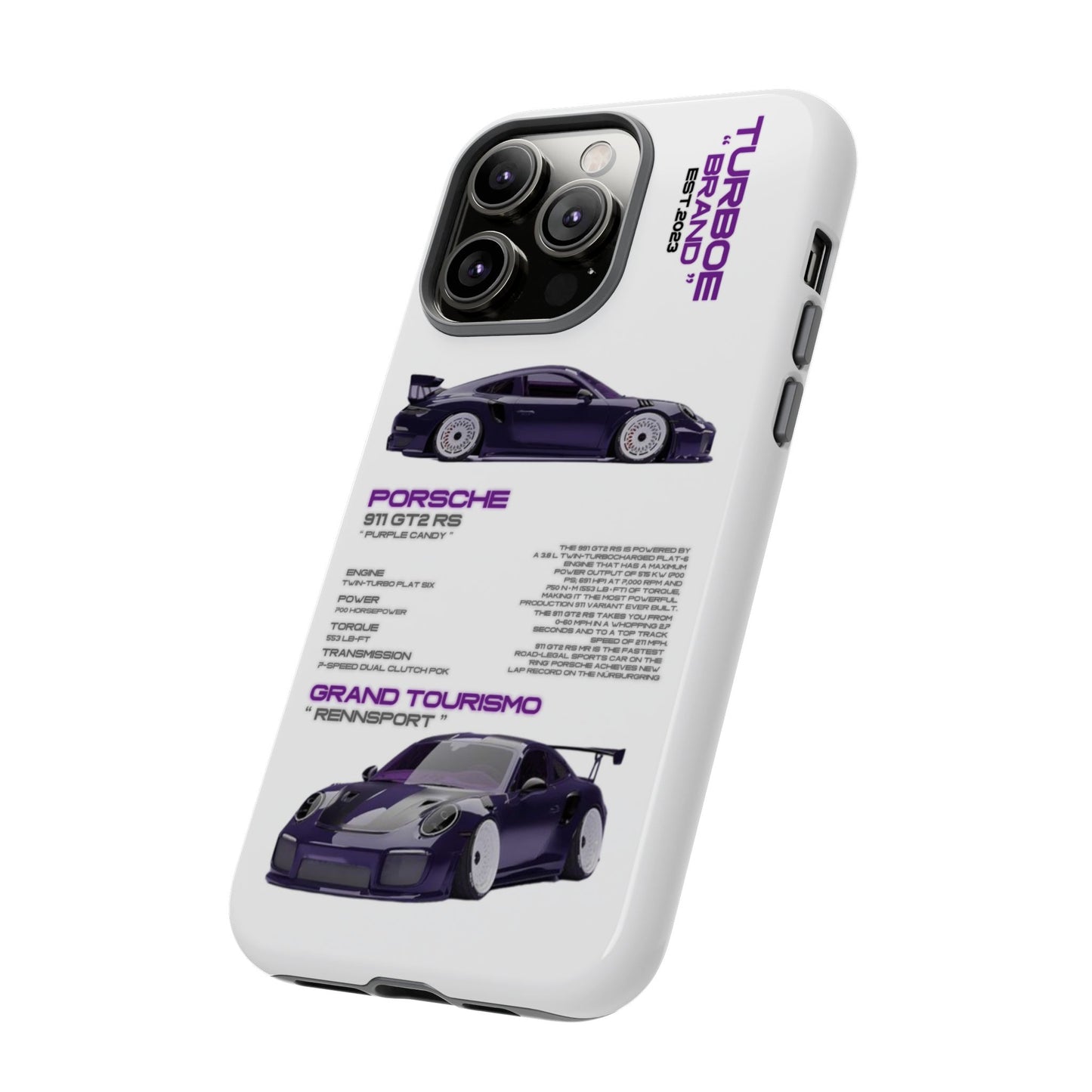 TURBOE PORSCHE GT2 RS PHONE CASES