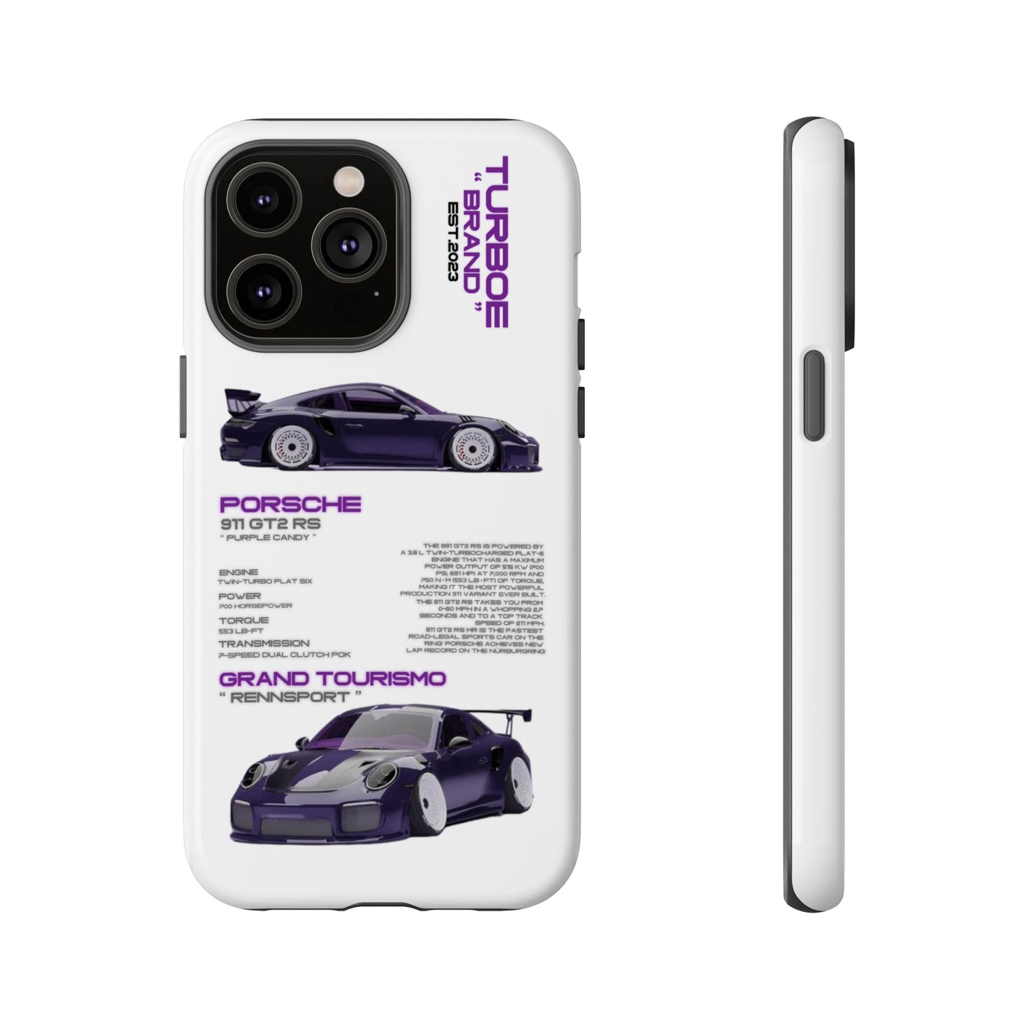 TURBOE PORSCHE GT2 RS PHONE CASES