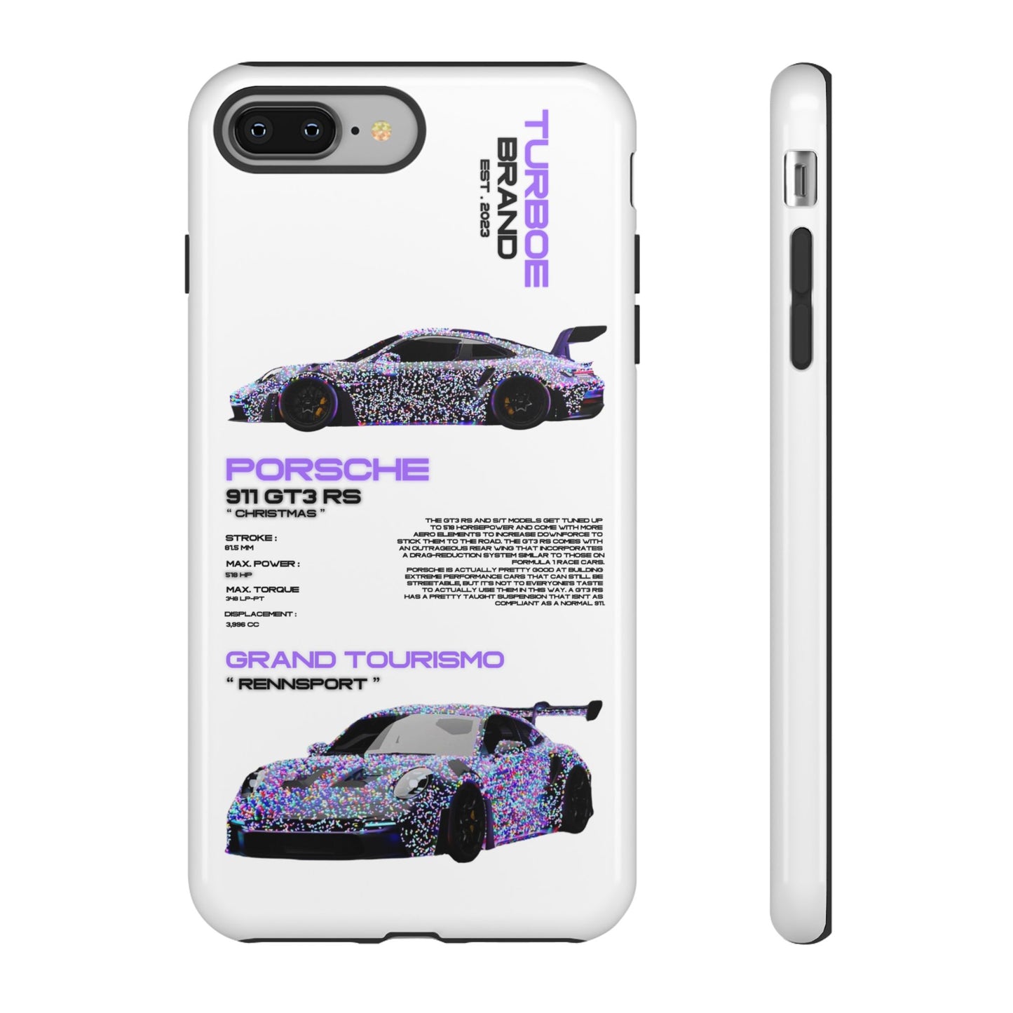 CHRISTMAS PORSCHE GT3 RS PHONE CASES