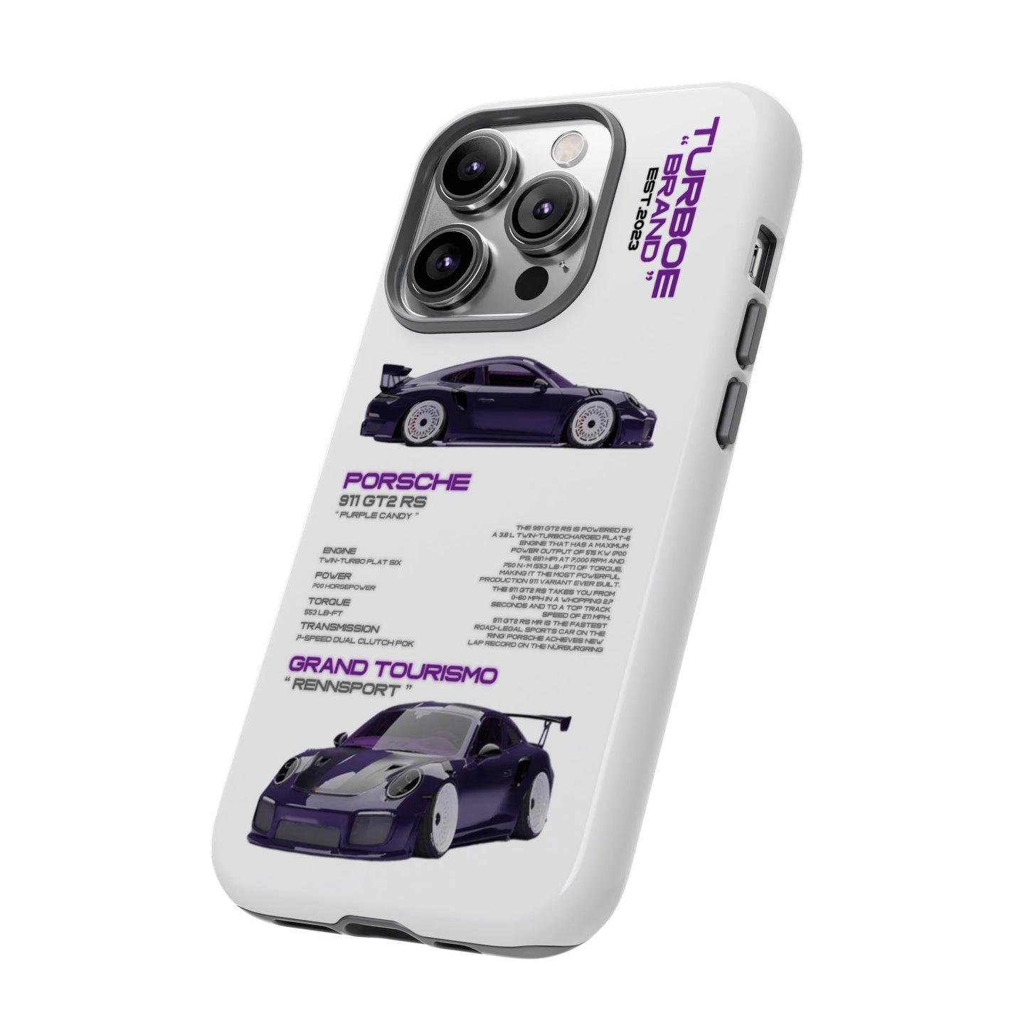 TURBOE PORSCHE GT2 RS PHONE CASES