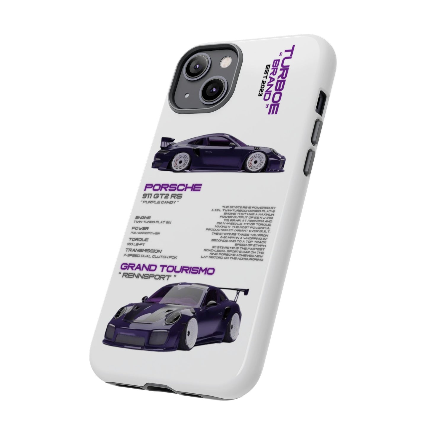 TURBOE PORSCHE GT2 RS PHONE CASES
