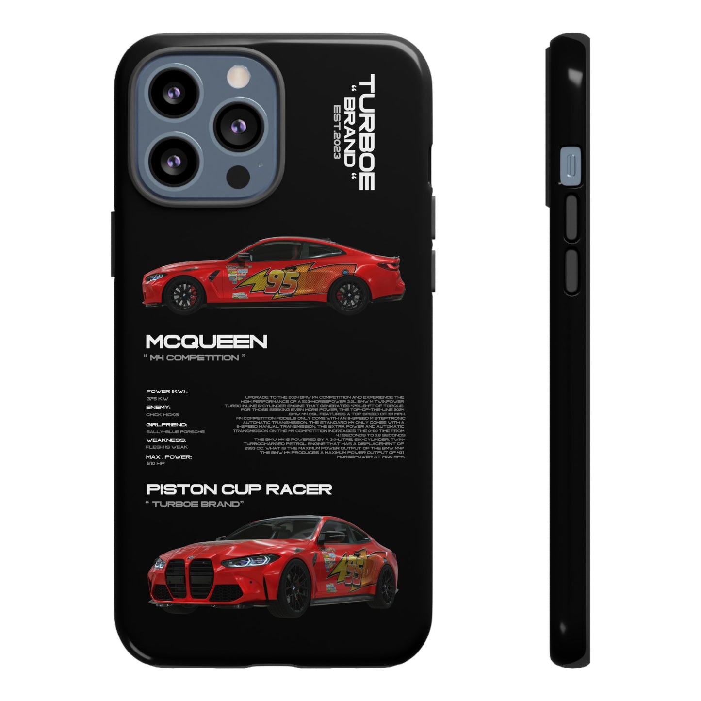 Turboe Speed Mcqueen Bmw Phone Cases