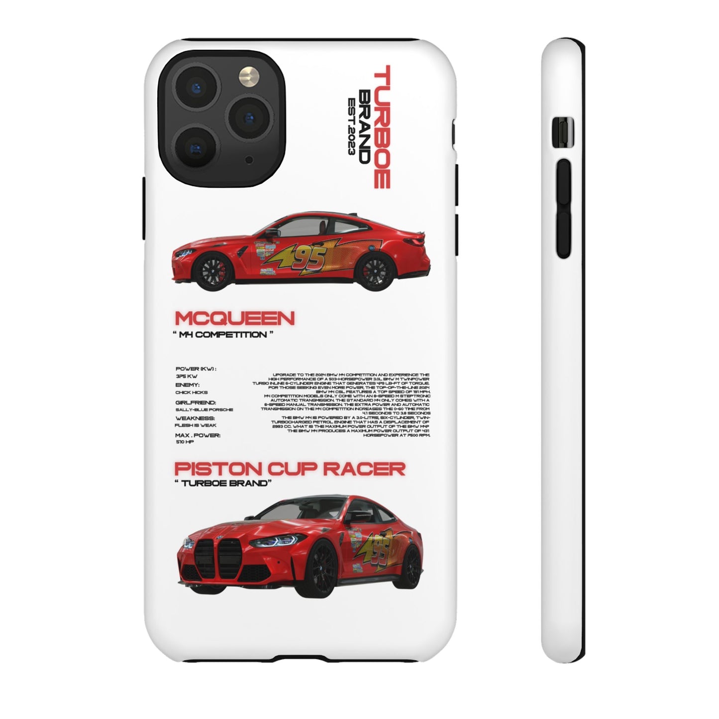 Turboe Speed Mcqueen Bmw Phone Cases