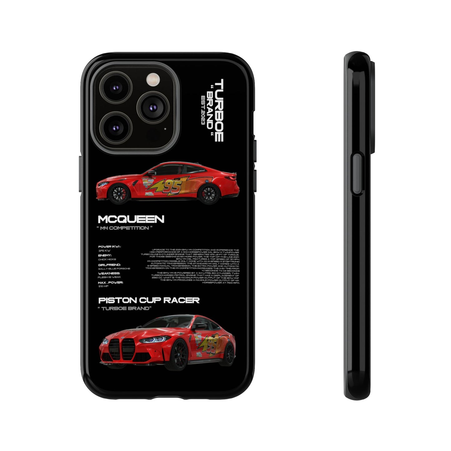 Turboe Speed Mcqueen Bmw Phone Cases