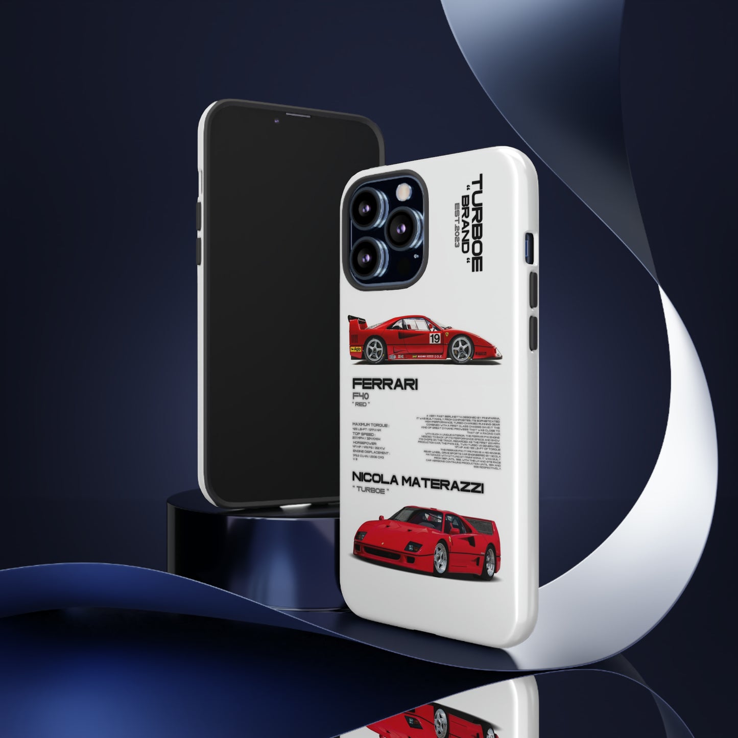 TURBOE FERRARI F40 PHONE CASES
